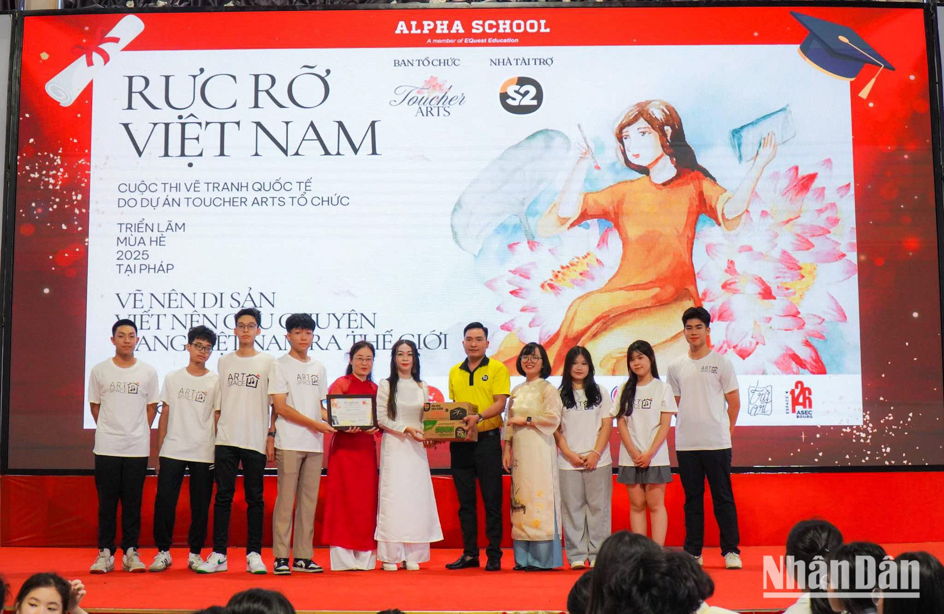 Cuộc thi “Rực rỡ Việt Nam” đã được đông đảo trẻ em tại nhiều tỉnh, thành phố ở Việt Nam hưởng ứng. toucher-art-phap-8.jpg