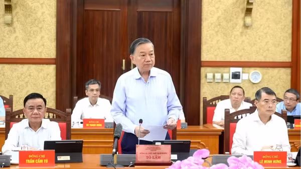 Tổng Bí thư, Chủ tịch nước Tô Lâm chủ trì phiên họp Ban Chỉ đạo Trung ương thực hiện Nghị quyết số 57-NQ/TW ngày 30/7. (Ảnh: ĐĂNG KHOA)