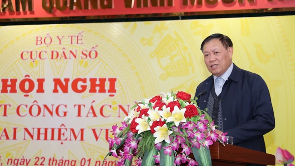 Thứ trưởng Y tế Đỗ Xuân Tuyên phát biểu chỉ đạo.