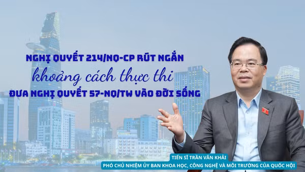 Nghị quyết 214/NQ-CP rút ngắn khoảng cách thực thi, đưa Nghị quyết 57/NQ-TW vào cuộc sống