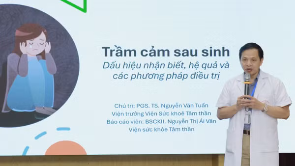 Phó Giáo sư, Tiến sĩ Nguyễn Văn Tuấn - Viện trưởng Viện Sức khỏe tâm thần Bạch Mai cho biết, trầm cảm sau sinh thường xuất hiện trong khoảng 6 tuần đầu sau sinh nhưng có thể kéo dài suốt thời kỳ hậu sản.
