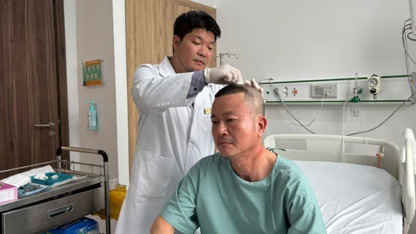 Bệnh nhân hồi phục sau ca ghép.