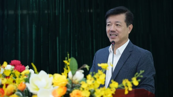 Ông Vũ Mạnh Cường, Giám đốc Trung tâm truyền thông-Giáo dục sức khỏe Trung ương, Bộ Y tế - Trưởng Ban Tổ chức cuộc thi.