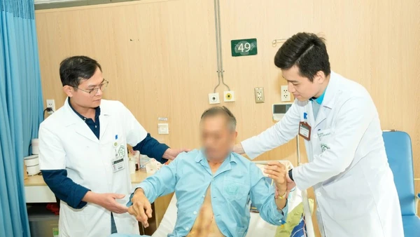 Bệnh nhân được cấp cứu kịp thời. 