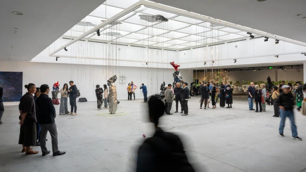 Lễ khai mạc triển lãm “Tỏa V-Điểm chạm khoa học”.