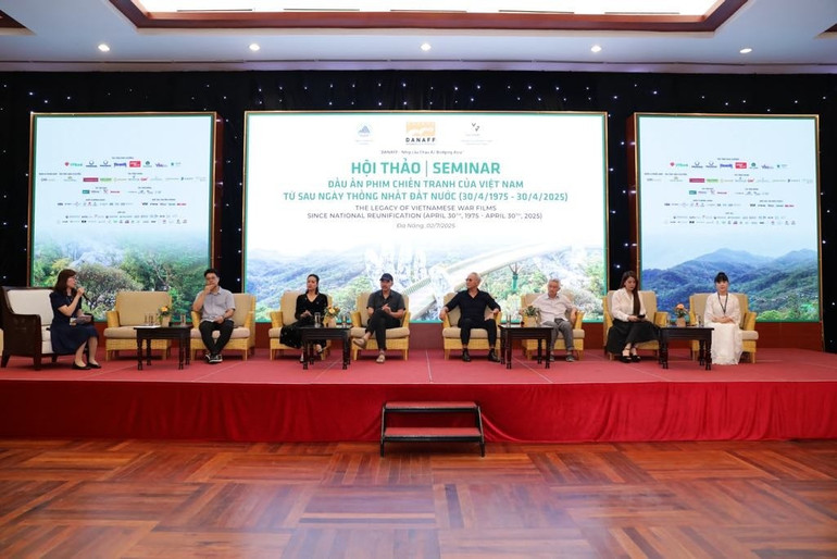 Tọa đàm về phim Việt Nam tại Hội thảo “Dấu ấn phim Chiến tranh của Việt Nam từ sau ngày thống nhất đất nước (30/4/1975-30/4/2025)”. p4.jpg