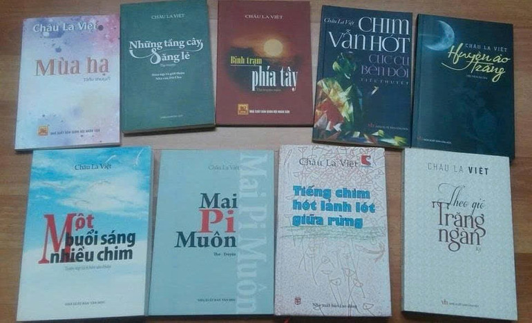 Một số tác phẩm tiểu thuyết, ký sự và thơ ca của nhà văn-nhà thơ Châu La Việt. cl8.jpg