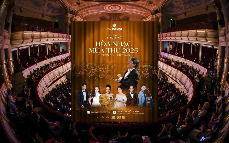 Hà Nội Concert "Hòa nhạc Mùa thu 2025" sẽ được phát sóng trên các kênh H1, H2 của Đài Phát thanh và Truyền hình Hà Nội và các ứng dụng trực tuyến và các kênh mạng xã hội của đài. n6.jpg