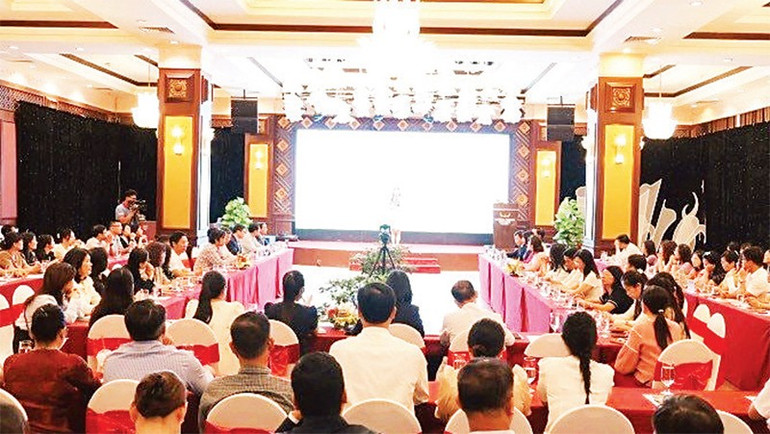 Hội thảo Trường học sinh thái ASEAN - Ươm mầm thói quen xanh cho thế hệ tương lai. (Ảnh DQT) tin-tuc-tuan-2.jpg