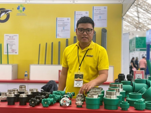 Ông Bùi Văn Hòa, đại diện Công ty Cổ phần Tập đoàn Dekko. ngay21.jpg