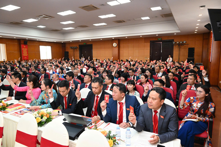Đại hội đại biểu Đảng bộ Bộ Công thương lần thứ I, nhiệm kỳ 2025-2030 dh12.jpg