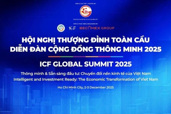 Chủ đề của Hội nghị thượng đỉnh toàn cầu Diễn đàn cộng đồng thông minh thế giới 2025 là “Thông minh và Sẵn sàng đầu tư-Chuyển đổi nền kinh tế Việt Nam”.
