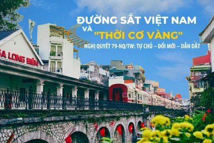 Đường sắt Việt Nam và "thời cơ vàng" từ Nghị quyết 79-NQ/TW: Tự chủ - Đổi mới - Dẫn dắt