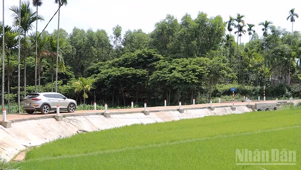 Diện mạo nông thôn ở xã miền núi Sơn Cẩm Hà, thành phố Đà Nẵng ngày càng đổi thay.