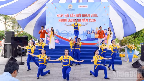 Chương trình văn nghệ tại “Ngày hội gắn kết đoàn viên, người lao động” năm 2026.