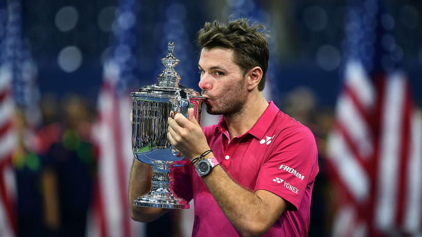 Tân vô địch đơn nam US Open Stan Wawrinka Ảnh: ATP