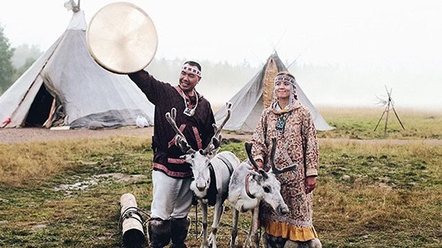 Căn lều yaranga của người Chukchi. Ảnh: FISHKI.NET