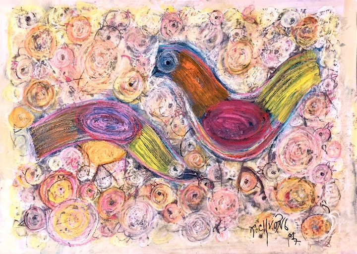 Một tác phẩm của họa sĩ Thành Chương