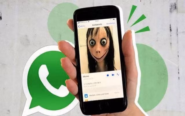 Ảnh minh họa Thử thách Momo. (Nguồn: WashingtonPost)