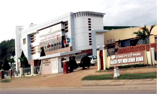 Công ty CP Gạch tuy nen Bình Định được cấp mã BTN.