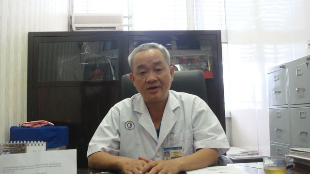 PGS.TS Nguyễn Văn Khôi - Phó Giám đốc BV Chợ Rẫy TP Hồ Chí Minh, Phó Hiệu trưởng Trường ĐH Y dược TP Hồ Chí Minh. 