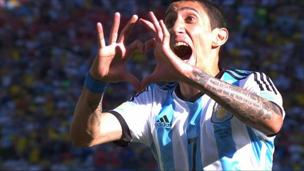Di Maria trở thành người hùng của Argentina với bàn thắng duy nhất của trận đấu.