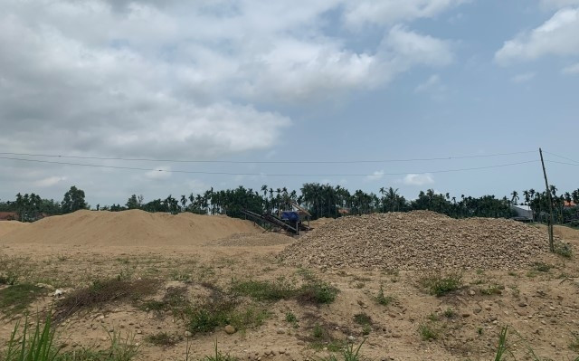 Dự án Khu dân cư nông thôn mới Gia An - Nghĩa Kỳ, dù không có báo cáo đánh giá tác động môi trường nhưng chủ đầu tư vẫn thi công.