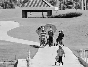 Một góc sân gôn Long Thành - Viêng Chăn.