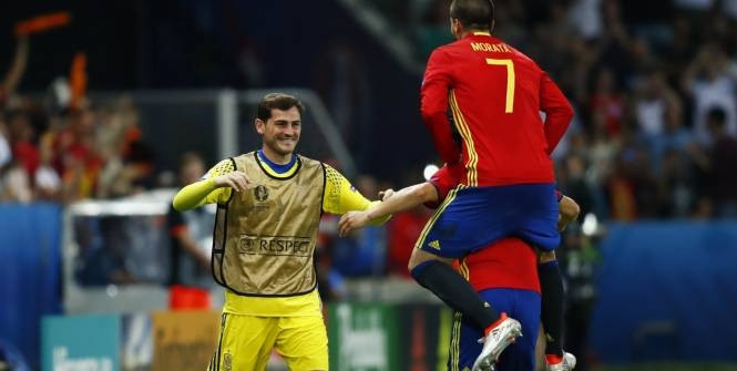 Thủ môn Iker Casillas. (Ảnh:Reuters).