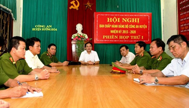Ban chuyên án thông tin nhanh về vụ án cướp của giết người ở thị trấn Khe Sanh, huyện Hướng Hóa (Quảng Trị).