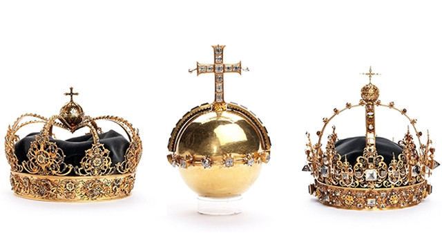 Các cổ vật Hoàng gia Thụy Điển bị đánh cắp. Ảnh: AFP