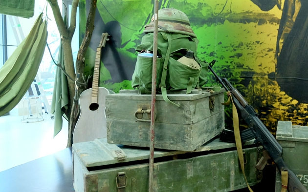 Trưng bày những kỷ vật gắn với đường Hồ Chí Minh