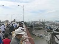 Sập cầu Rạch Sỏi cũ