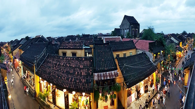 Một góc phố cổ Hội An.