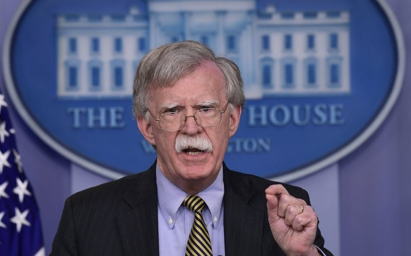 Cố vấn An ninh quốc gia Mỹ John Bolton. (Ảnh: AP)