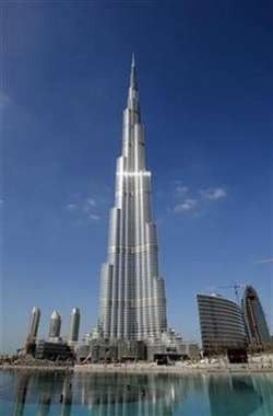 Tòa tháp Dubai.