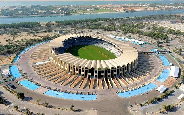 Sân vận động Thành phố thể thao Zayed ở Thủ đô Abu Dhabi, nơi sẽ diễn ra lễ khai mạc và trận đấu mở màn Asian Cup 2019 tối 5-1.