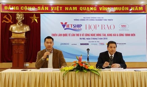 15 quốc gia tham gia triển lãm đóng tàu Vietship 2016