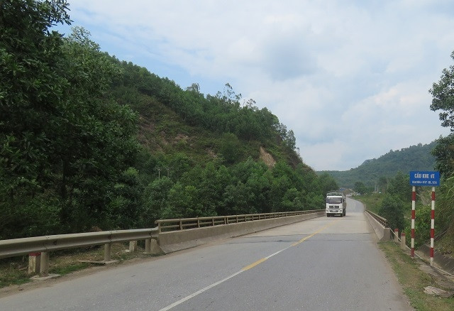 Cầu Khe Ve - một trong những điểm Mỹ đánh phá ác liệt tại Quảng Bình.