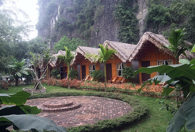 Một khu homestay xây dựng và hoạt động trái phép trong khu vực di sản (vùng lõi) Quần thể danh thắng Tràng An.