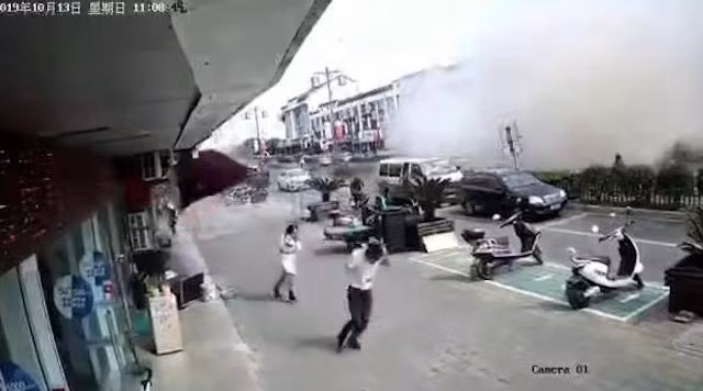 Vụ nổ kinh hoàng gây thiệt hại nghiêm trọng về người và tài sản.