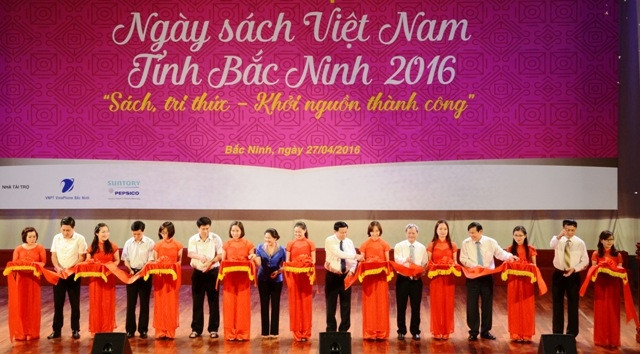 Khai mạc Ngày sách Việt Nam tỉnh Bắc Ninh.