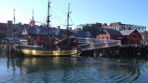 Bảo tàng Trà ở thành phố Boston.