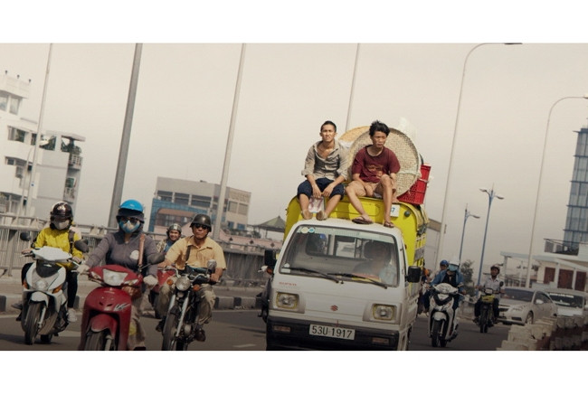 Một cảnh trong phim Ròm.