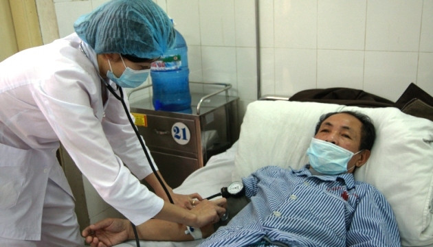 Bệnh nhân điều trị lao tại Bệnh viện Lao phổi T.Ư. 