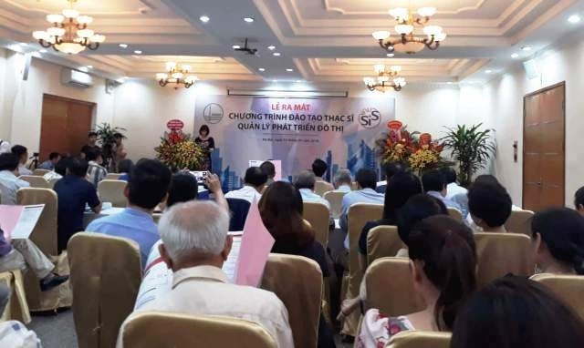 Chương trình đào tạo thạc sĩ quản lý và phát triển đô thị