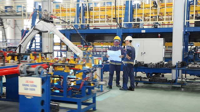 Các doanh nghiệp công nghiệp chế biến, chế tạo đánh giá lạc quan hơn về tình hình sản xuất, kinh doanh.