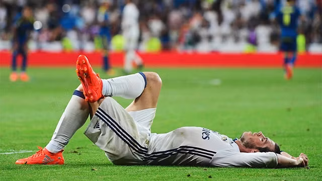 Chấn thương dày đặc đang tàn phá sự nghiệp của Gareth Bale ở Real Madrid.