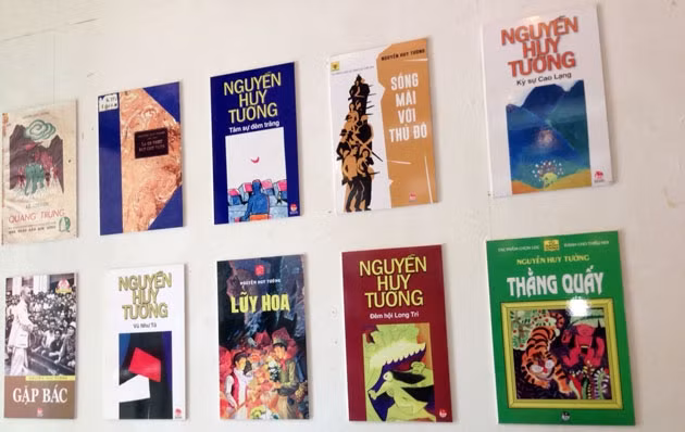 Các tác phẩm đã xuất bản của nhà văn Nguyễn Huy Tưởng tại NXB Kim Đồng.