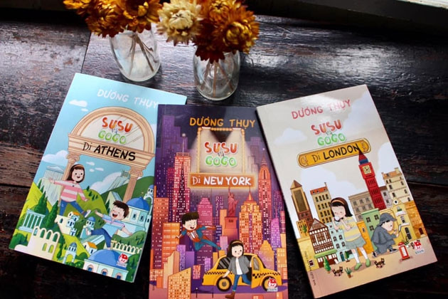 Ra mắt bộ sách “cùng con đi khắp thế giới” của nhà văn Dương Thụy